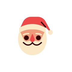 Santa Claus flat icon