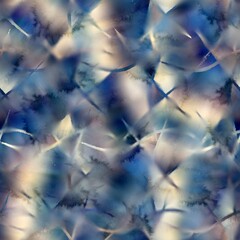 Seamless watercolor wet on wet wash painting pattern swatch for surface print. High quality contemporary illustration. Trendy pastel marble artistic textured colours. Rough dye stain repeat artwork.