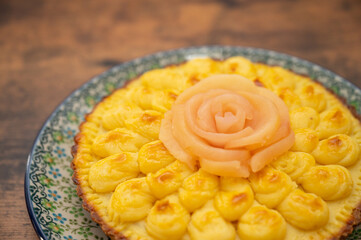 サツマイモとリンゴのタルト3