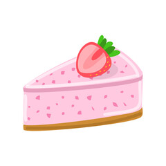 cake with strawberry
