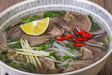 Vietnam cuisine - Pho Bo soup