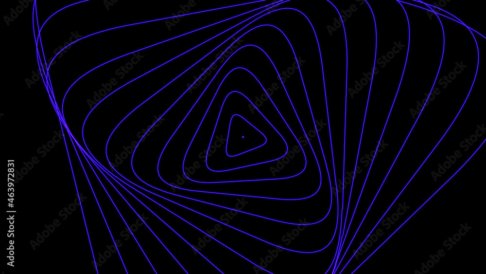 Aufkleber black minimalistic background with repeating triangles. perfectionist background