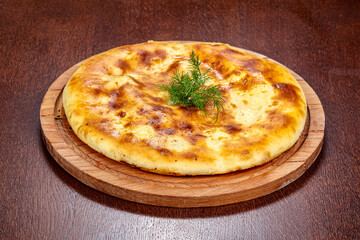 Georgian traditional bakary – khachapuri pie