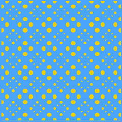 
Seamless repeatable abstract pattern background.Perfect for fashion, textile design, cute themed fabric, on wall paper, wrapping paper, fabrics and home decor.