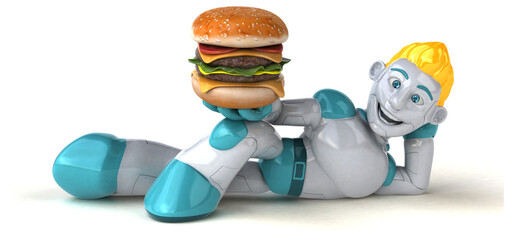 Robot - 3D Illustration