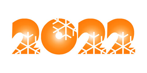 Happy New year 2022 Vector Illustration. eps 10