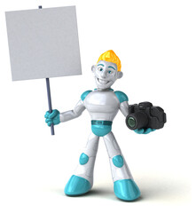 Robot - 3D Illustration