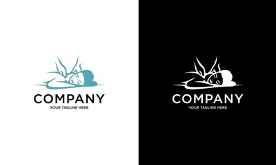 Health vector logo design. Women's beauty and health.