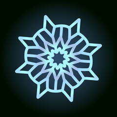 snowflake, wrapping, christmas, december, snow, flake, winter, cold, ice, crystal, frost, symbol, season, line, element, ornament, decoration, freeze, silhouette, holiday, sign, shape, new, year, snow