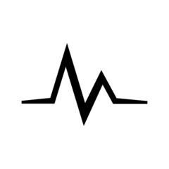 activity icon on white background
