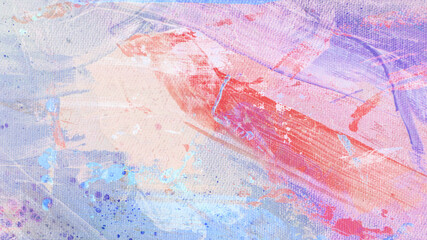 Fototapeta premium Abstract painting background, brush stroke texture,