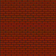Red brick wall