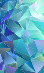 3d Triangles, abstract  background. Design wallpaper.