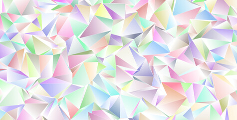 3d Triangles, abstract  background. Design wallpaper.