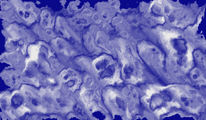 Obraz na płótnie Canvas Blue marble texture. Abstract background of blue marble.