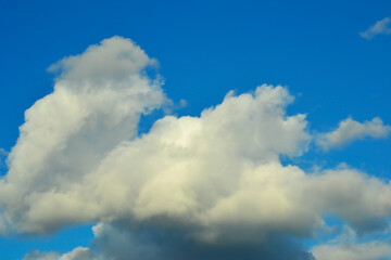 blue sky with clouds