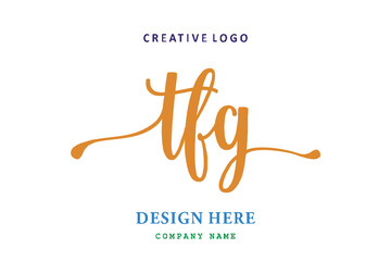 TFG lettering logo is simple, easy to understand and authoritative