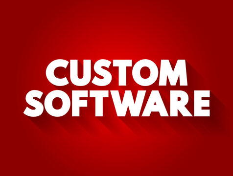 Custom Software Text Quote, Concept Background