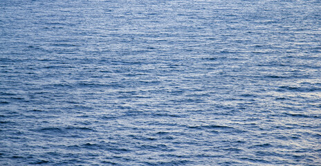 Fototapeta premium Blue sea waves can be use as background