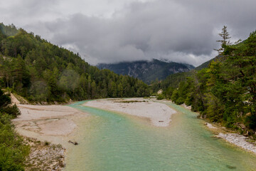 Entdeckungstour durch das Karwendel Tal am Isar Ursprung bei Scharnitz - Österreich 