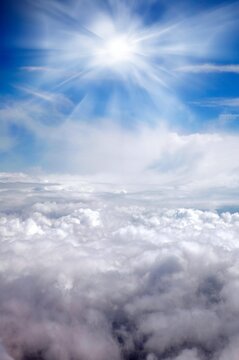 Global dimming, conceptual illustration