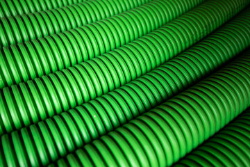 Flexible green pipes for air ventilation system