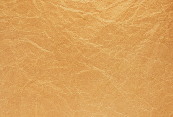 Fototapeta premium Brown crumple recycle paper background