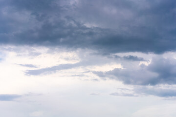 Dramatic cloud sky background Heawy rainy clouds Beautiful cloudscape