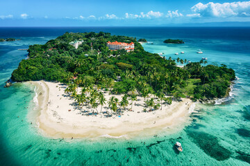 Island Cayo Levantado