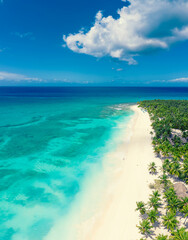 Tropical carribbean beach
