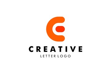 Letter C Logo : Suitable for Company Theme, Technology Theme, Initial Theme, Infographics and Other Graphic Related Assets.
