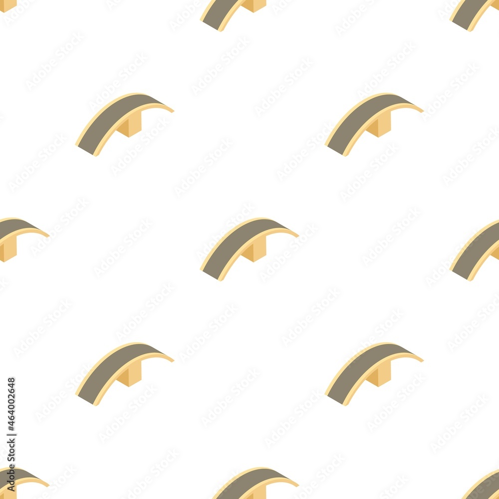 Poster bridge slide pattern seamless background texture repeat wallpaper geometric vector