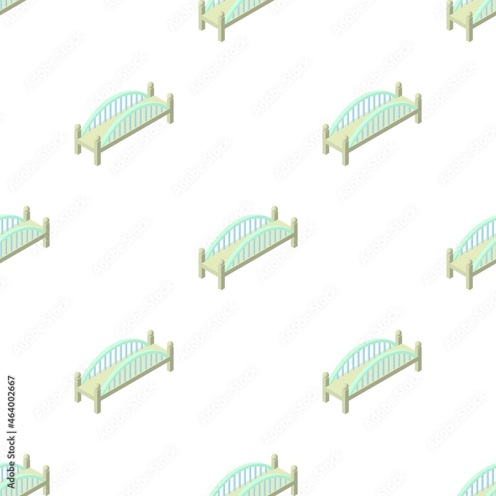 Poster short bridge pattern seamless background texture repeat wallpaper geometric vector