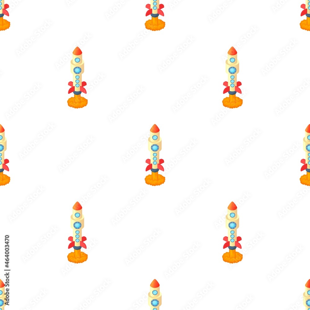 Poster rocket with lots of portholes pattern seamless background texture repeat wallpaper geometric vector