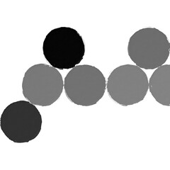 Black and white Geometric pattern with a rough texture background. Background texture wall and have copy space for text. Picture for creative wallpaper or design art work.	