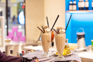 milk shake bar waiter