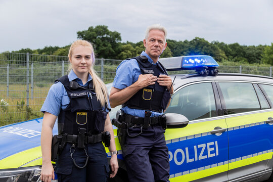 Polizeiauto Blaulicht