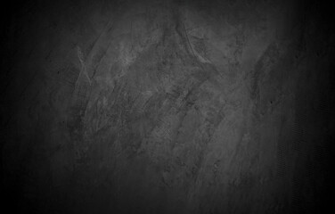 Old wall texture cement dark black gray  background abstract grey color design are light with white gradient background.