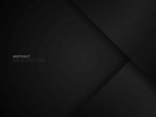 abstract background with dark gray lines and realistic shadows