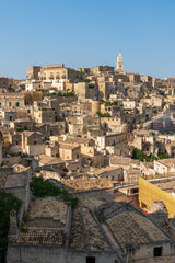 Obraz premium views of the Sassi of Matera, Basilicata, Italy 