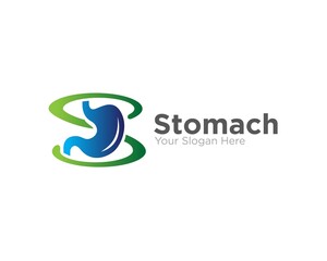 s stomach logo designs for health and medical service logo