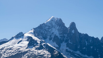Fototapeta na wymiar Chamonix Mont-Blanc