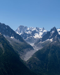 Fototapeta na wymiar Chamonix Mont-Blanc