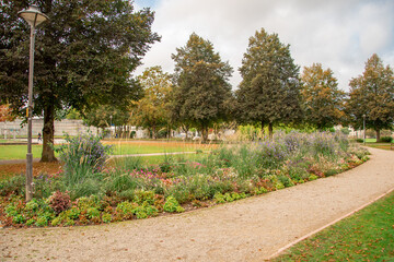 beautiful autumn photos in sprud park in bavaria ingolstadt