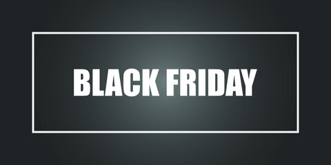 Black friday banner  vector illustration