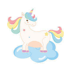 unicorn in cloud