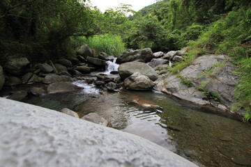 mountain stream in Taiwan