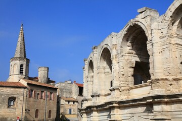 Roman arena in Arles, France