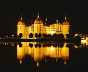 Plakat Schloss Sachsen
