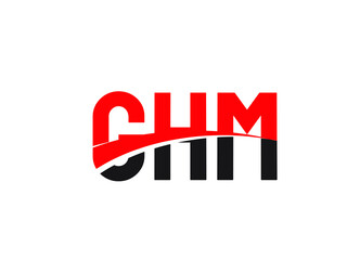 Fototapeta premium GHM Letter Initial Logo Design Vector Illustration